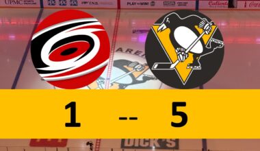 Penguins' Big Boys Bounce Carolina; Mantha & Brazeau Red Hot
