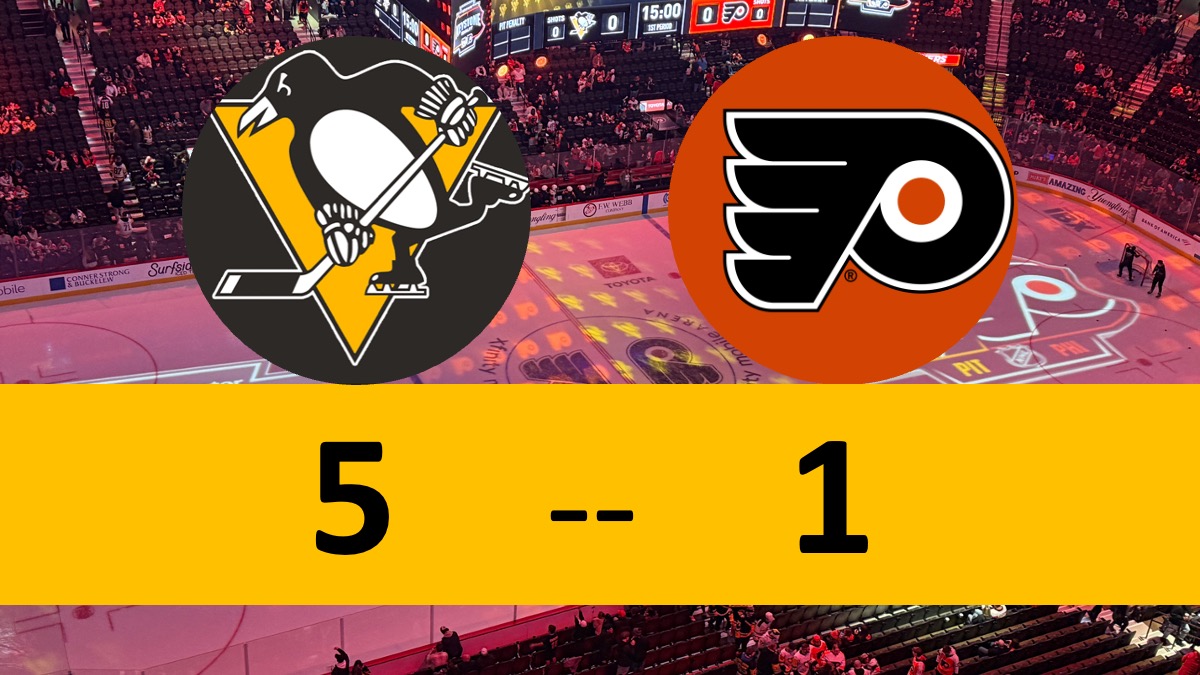 Penguins Strong Win; Crosby Tortures Flyers...Again