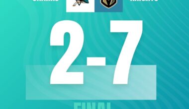 Quick Bites: Sharks flounder in Vegas