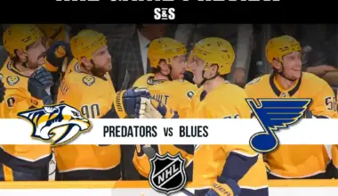 Predators vs Blues 12 11 1