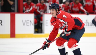 Washington Capitals forward Ryan Leonard to miss 3-4 weeks with shoulder injury