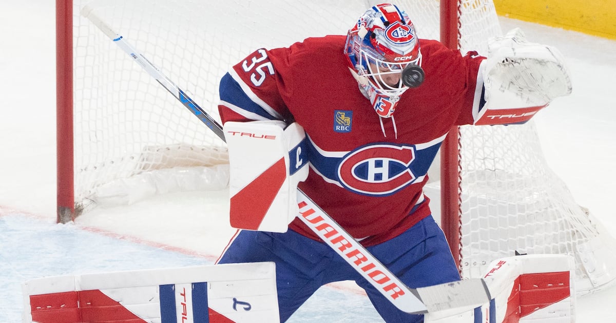 Montreal Canadiens assign Samuel Montembeault to AHL Laval for conditioning stint