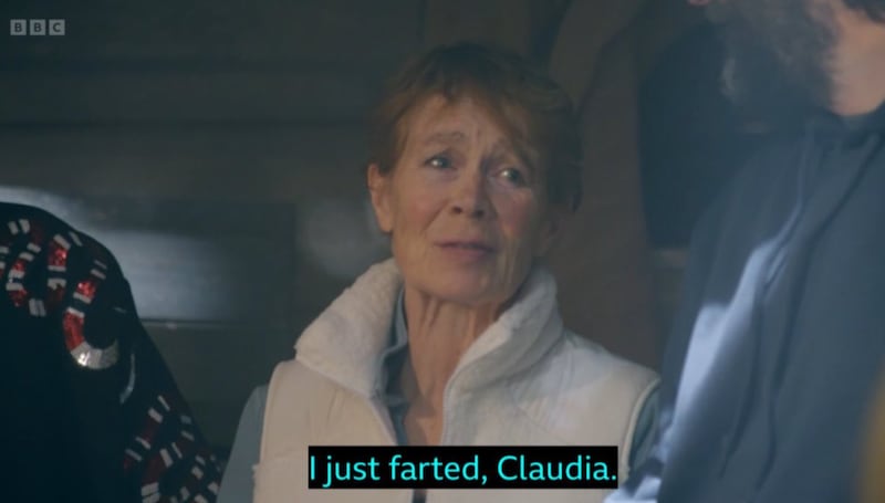 Celia Imrie on "Celebrity Traitors"