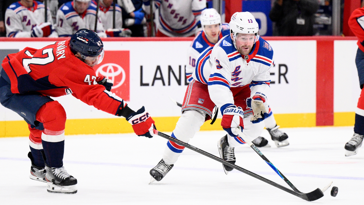 Lafreniere scores No. 100 in Rangers' five-goal third period