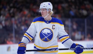 Sabres' Dahlin given game misconduct for boarding Flyers' Zegras