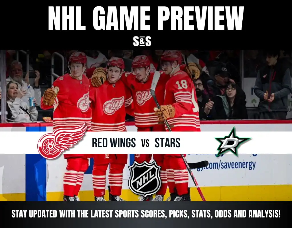 Red Wings vs Stars 12 23