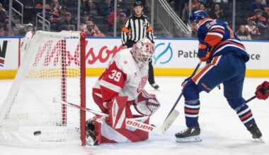 Hyman has 3 goals, McDavid gets 4 assists as Oilers beat Red Wings 4-1 – Macomb Daily