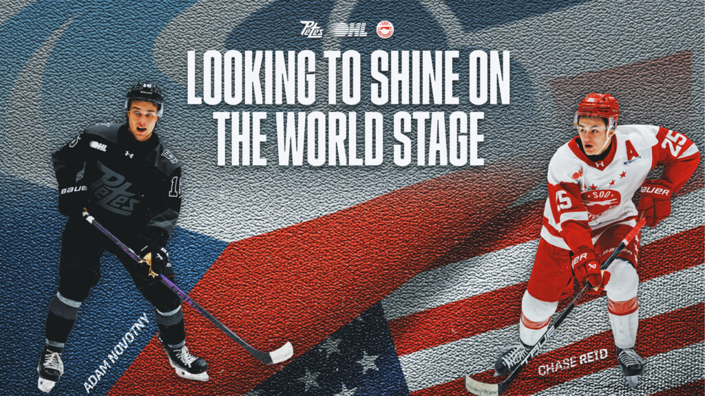 Reid and Novotný Aim to Shine on World Stage Ahead of 2026 NHL Draft