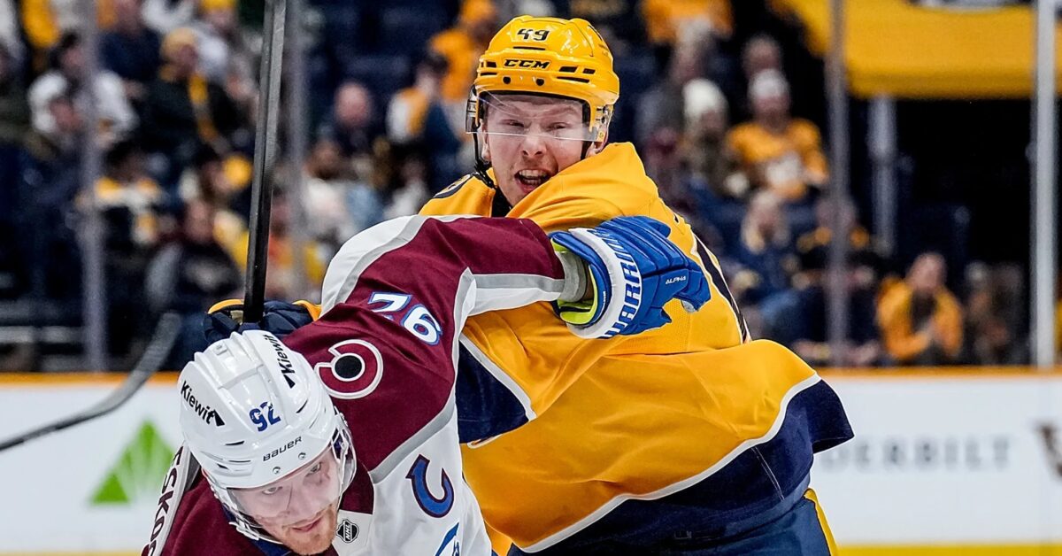 Rookie forward Reid Schaefer making early impression with Nashville Predators