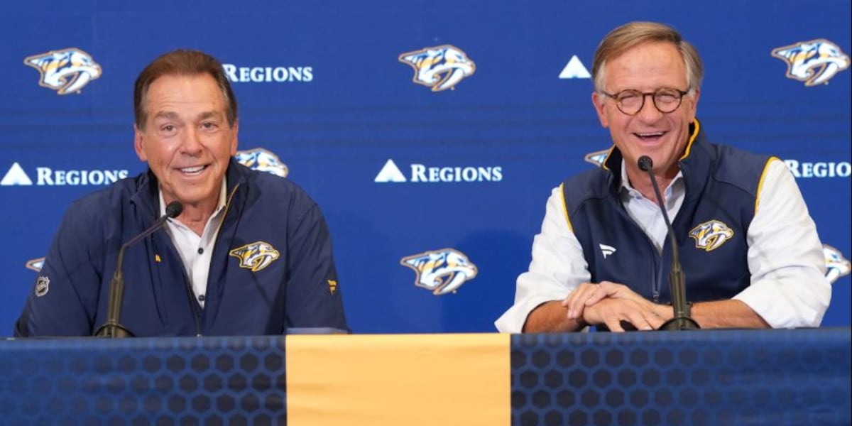 Nick Saban says opportunity with Predators is ‘exciting’