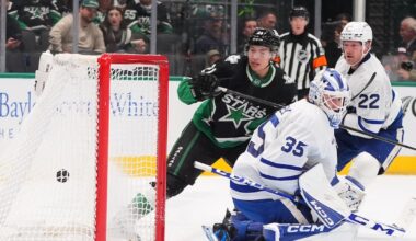 Stars forward Jason Robertson showing physicality as opponents do all they can to stop him