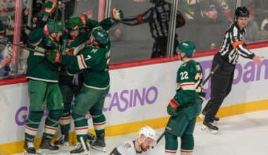 Wild coach John Hynes switches up lines ahead of late game in Vegas