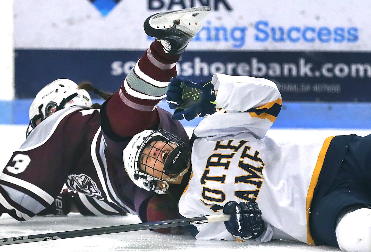 Fifth-ranked Notre Dame (Hingham) and No. 6 Bishop Stang battled to a 1-1 draw on Saturday.
