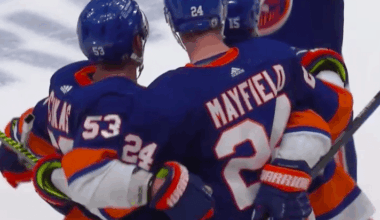 Islanders Stifling Defense In Third Period Seals Series Win Over Bruins
