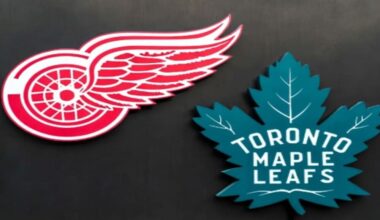 Red Wings vs Maple Leafs