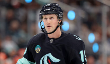 Seattle Kraken Jared McCann...