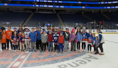Carle Place student performs national anthem at New York Islanders game