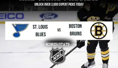 St. Louis Blues vs Boston Bruins NHL preview, regular-season matchup in St. Louis.