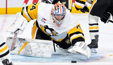 Penguins Forward Praises Play Of Stuart Skinner Despite Loss