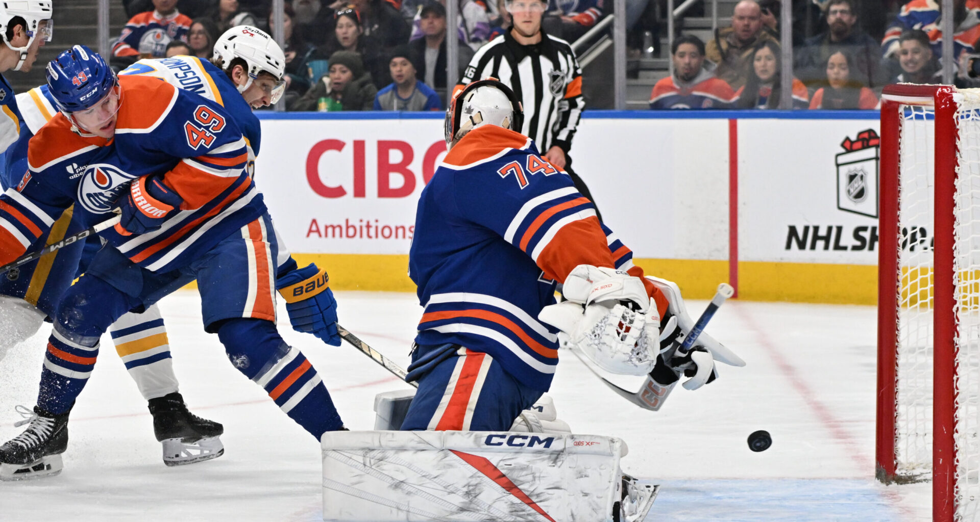 Doan & Thompson Propel Sabres to 4-3 Overtime Victory Over Oilers - The Hockey Writers - Buffalo Sabres