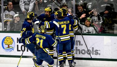 Malcolm Spence's massive goal for Michigan