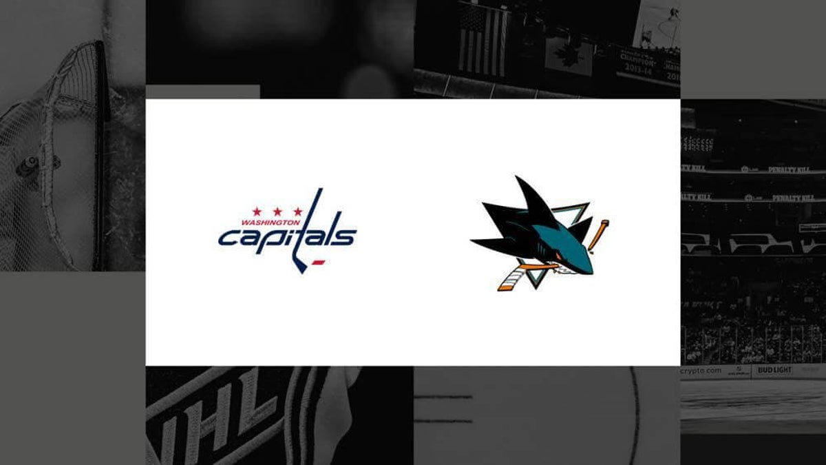 How to watch Capitals vs. Sharks: TV channel and streaming options for December 3