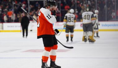 Flyers rally for point but fall to Vegas in overtime