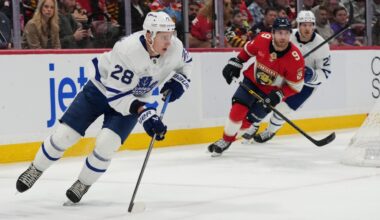 Maple Leafs' Troy Stecher calls his shot in speedy win over Panthers