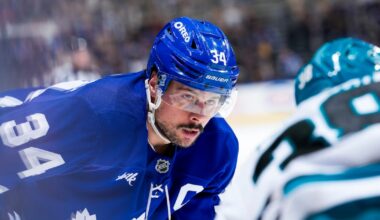 Auston Matthews healthy despite struggles, Team Canada dealing with injury questions for Olympics