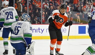 Flyers move into second place behind lopsided win over Canucks – NBC Sports Philadelphia