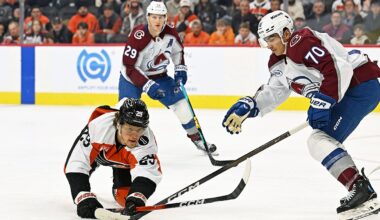Flyers’ comeback bid comes up short in loss to Avalanche – NBC Sports Philadelphia