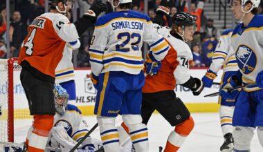 Sabres' best players wilted in loss to Flyers