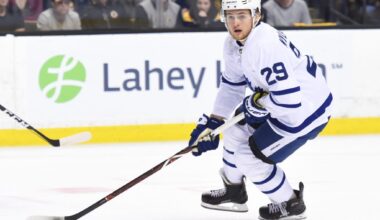 Maple Leafs' William Nylander Out Day-To-Day
