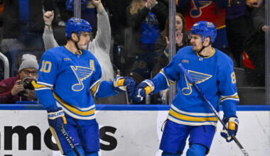 Blues Reportedly Have Brayden Schenn, Pavel Buchnevich On Trade Block
