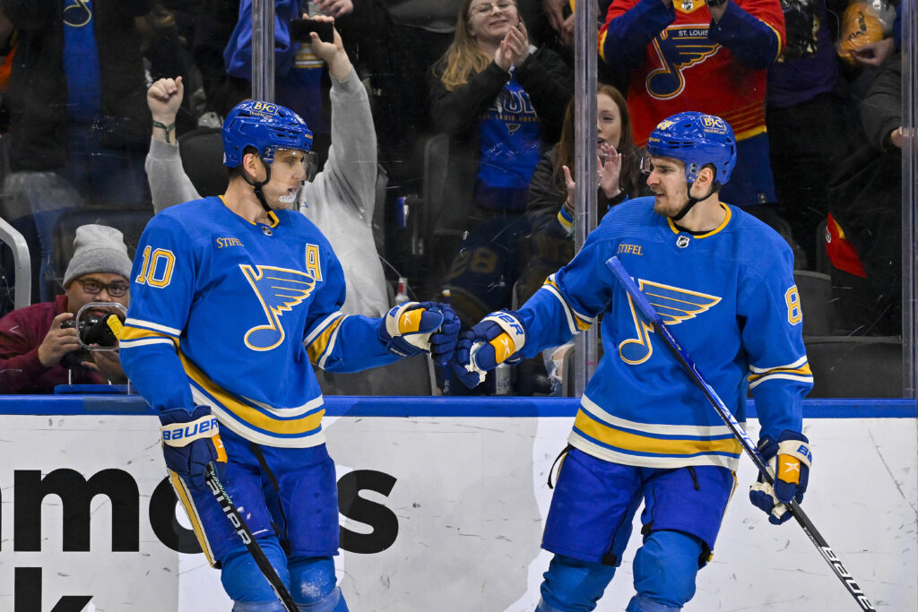 Blues Reportedly Have Brayden Schenn, Pavel Buchnevich On Trade Block