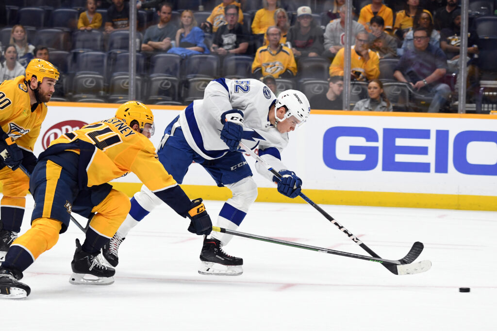 Tampa Bay Lightning Recall Maxim Groshev