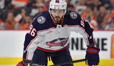 Blue Jackets’ Kirill Marchenko to return after four-game absence