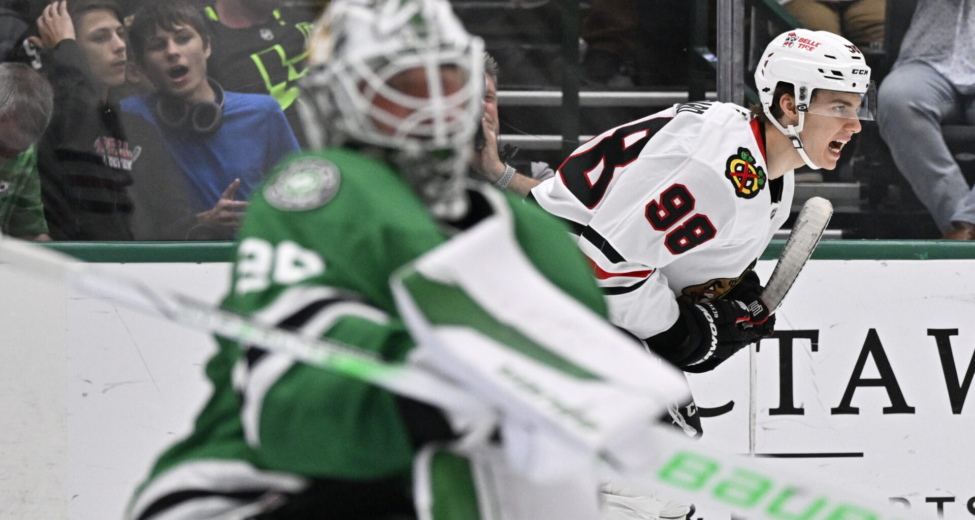 A Central Division Rivalry On Saturday Night Stars and Hawks