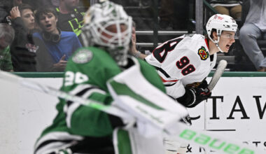A Central Division Rivalry On Saturday Night Stars and Hawks