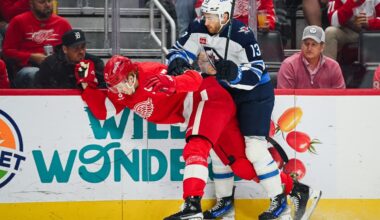 Winnipeg Jets at Detroit Red Wings