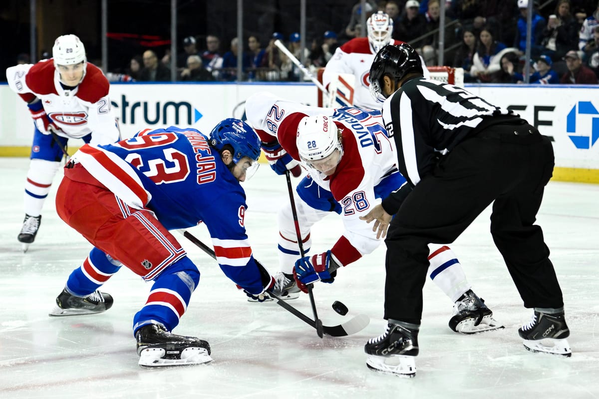 Montreal Canadiens vs. New York Rangers Open Thread