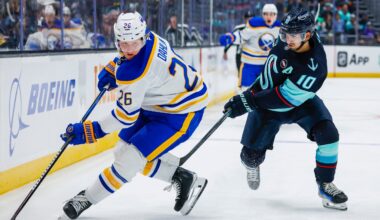 Dec 14 Buffalo Sabres vs Seattle Kraken