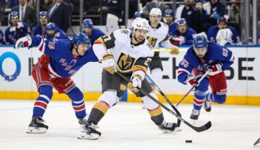 Vegas Golden Knights vs. New York Rangers Open Thread