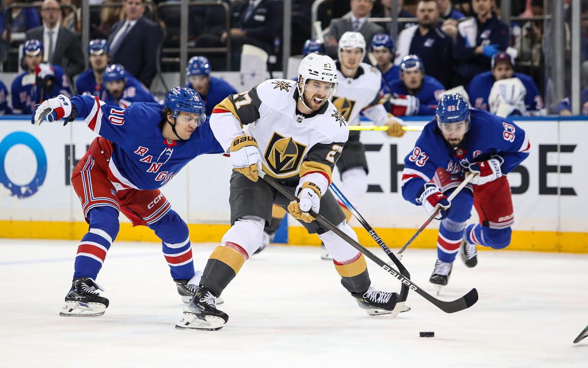 Vegas Golden Knights vs. New York Rangers Open Thread