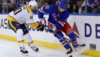 New York Rangers vs Nashville Predators