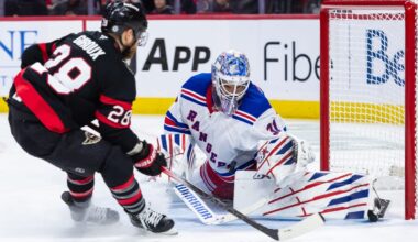 New York Rangers vs. Ottawa Senators Open Thread