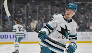 Sharks' Will Smith Out Week-To-Week, Collin Graf Questionable