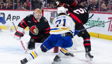 Game #36 Preview & Open Thread: Buffalo at Ottawa