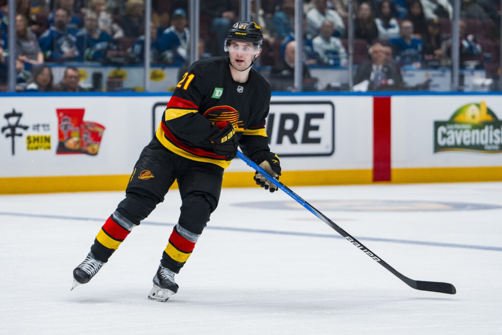 Canucks Activate Nils Hoglander From LTIR