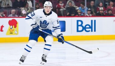 Cowan joins Tavares, Domi moved to 4th line, Hildeby will start vs. Capitals